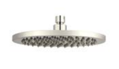 Meir 200mm Round Shower Rose Brushed Nickel
