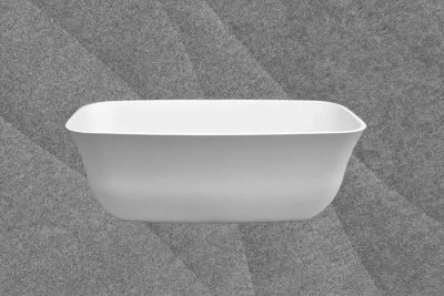 Luna Urban Freestanding Bath Matt White 1730x755x555mm