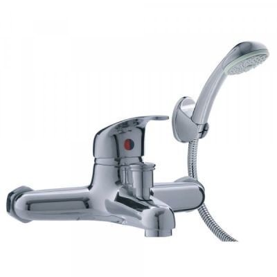 Amber Exposed Bath Mixer & HS