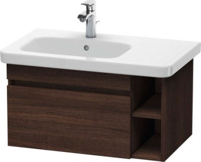 Durastyle Vanity Unit Wall-Mounted Chestnut (Dark)|Basalt Matt 730X448X398 mm