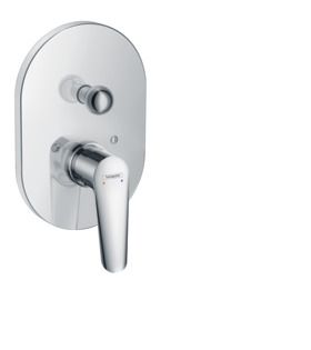 Logis E Bath Mixer Concealed Chr.Exp.