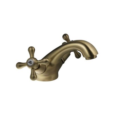 Adour Basin Mixer Cast Spout Bronze