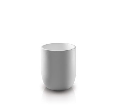Jee-O Flow Pillar Basin Polished White  450 400x400x450mm