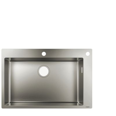 Hansgrohe S71 S712-F660 Built-In Sink 660 Stainless Steel