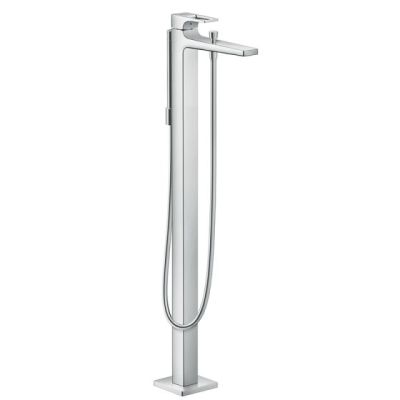Hansgrohe Metropol Single Lever Bath Mixer Floor-Standing With Loop Handle Chrome