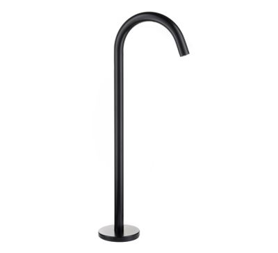 Floor Type Spout Round 750mm - Black