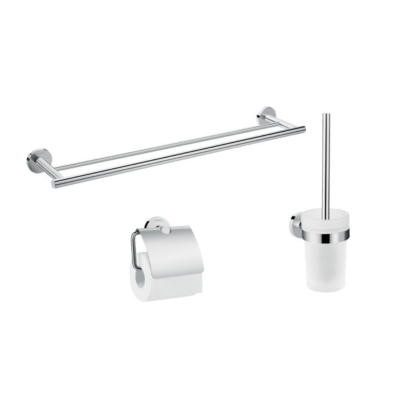 Hansgrohe Logis Universal Bath-Accessory Set 3 In 1 Chrome