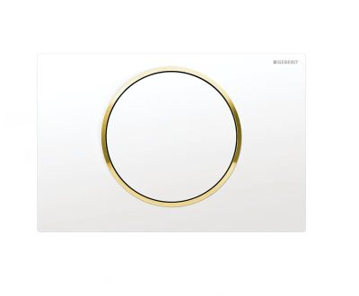 Sigma10 Actuator StoPolished Gold OpticFlush - Wh/Gold/W