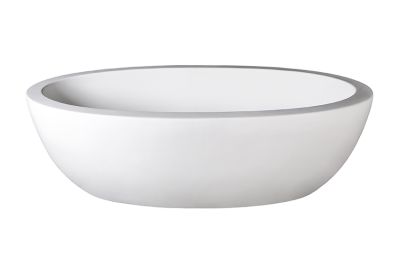 Angela Freestanding Bath Pearl White 1700x940x540mm