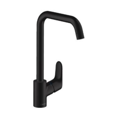Hansgrohe Decor Single Lever Kitchen Mixer 260, 7 L/Min, 1Jet Matt Black