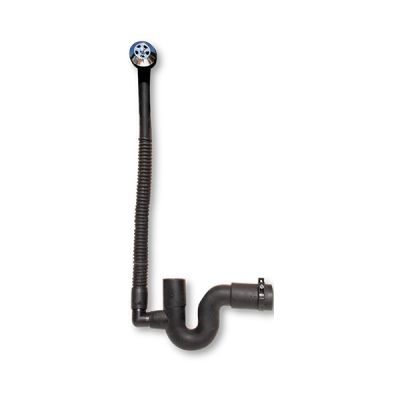 F40PBC Bath Trap & Overflow Rubber Type