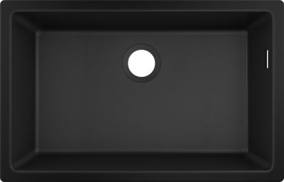 Hansgrohe S51 S510-U660 Under-Mount Sink 660 Graphiteblack