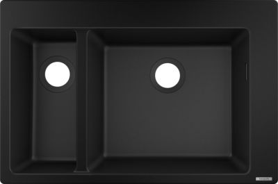 Hansgrohe S51 S510-F635 Built-In Sink 180/450 Graphiteblack