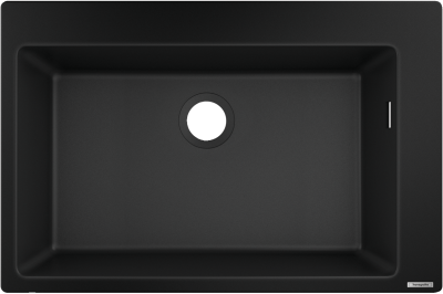 Hansgrohe S51 S510-F660 Built-In Sink 660 Graphiteblack