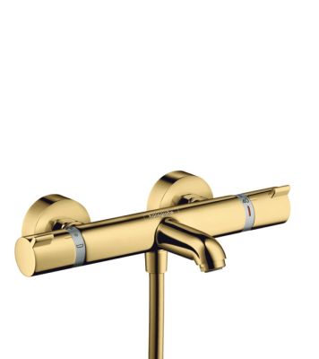 Hansgrohe Ecostat Bath Thermostat Comfort For Exposed Installation Polished Gold Optic