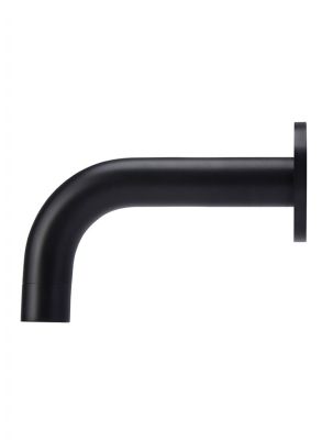 Basin Spout Short Wall-Type Basin Spout Matt Black