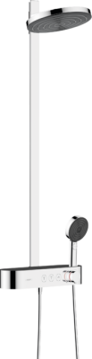 Hansgrohe Pulsify S Showerpipe 260 2Jet With Showertablet Select 400 Chrome