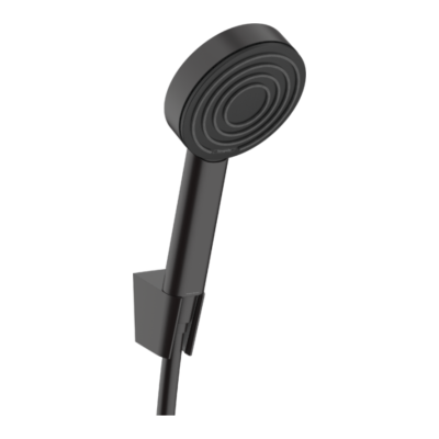 Hansgrohe Pulsify S Shower Holder Set 105 1Jet With Shower Hose 125 Cm Matt Black