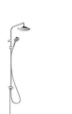 Hansgrohe Vernis Blend Showerpipe 200 1Jet Ecosmart Reno  Chrome