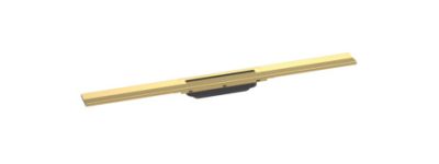 Hansgrohe Raindrain Flex Finish Set Shower Drain 700 Cuttable Polished Gold Optic