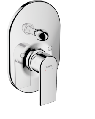 Hansgrohe Vernis Shape Single Lever Bath Mixer For Concealed Installation Chrome