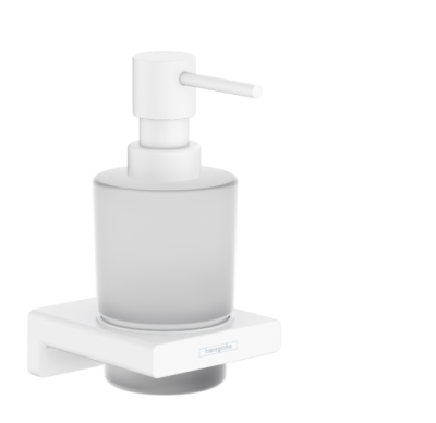 Hansgrohe Addstoris Liquid Soap Dispenser Matt White