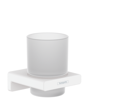 Hansgrohe Addstoris Toothbrush Tumbler Matt White