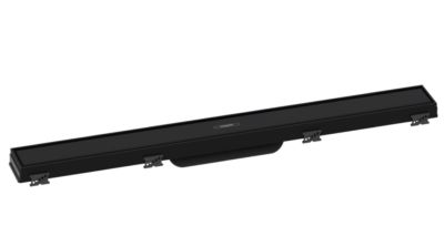 Hansgrohe Raindrain Match Finish Set Shower Drain 700 With Height Adjustable Frame Matt Black