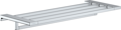 AddStoris Towel Rack W/Towel Hold.Polished Chrome