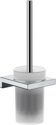 Hansgrohe Addstoris Toilet Brush Holder Wall-Mounted Chrome