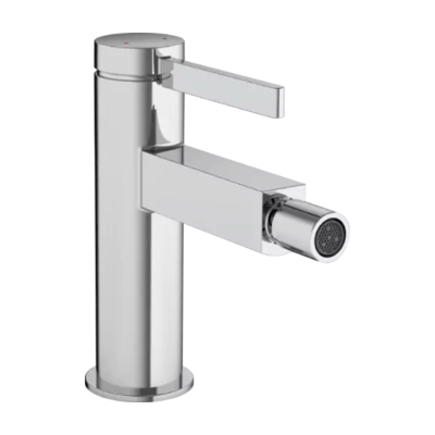 Hansgrohe Finoris Single Lever Bidet Mixer With Push-Open Waste Set Chrome