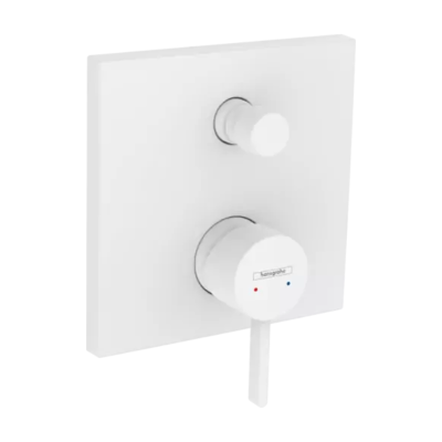 Hansgrohe Finoris Single Lever Bath Mixer For Concealed Installation For Ibox Universal Matt White