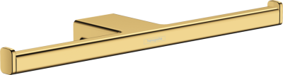 Hansgrohe Addstoris Toilet Paper Holder Double Polished Gold Optic