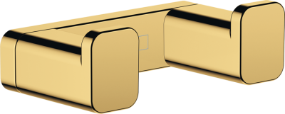 Hansgrohe Addstoris Towel Hook Double Polished Gold Optic
