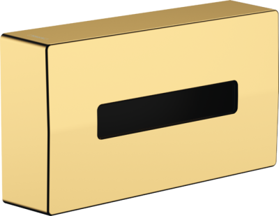 Hansgrohe Addstoris Tissue Box Polished Gold Optic