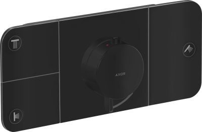 Thermostatic Module For Concealed Installation For 3 Functions Matt Black