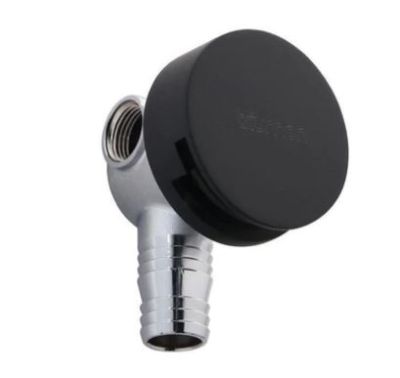 Nikki Spout Round  Black Blister 