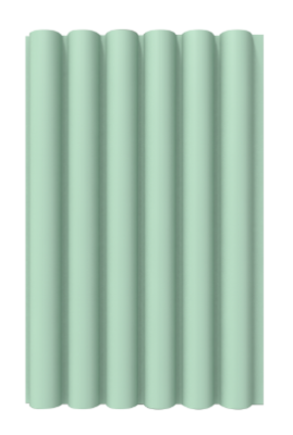 Model D Mint 160x15x2900mm Wall Panel (7.42sqm/box)