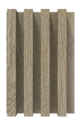 Model U Pecan Nut 159x23x2900mm Wall Panel (6.46sqm/box)