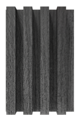 2 Model U Chestnut 159x23x2900mm Wall Panel (6.46sqm/box)