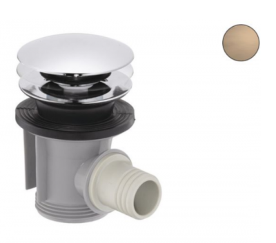 Hansgrohe Waste Set Push-Open For Bath Tubs Brushed Bronze