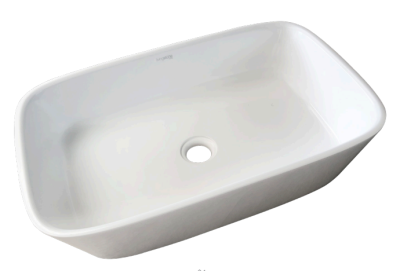Mila Basin White 540x345x120mm