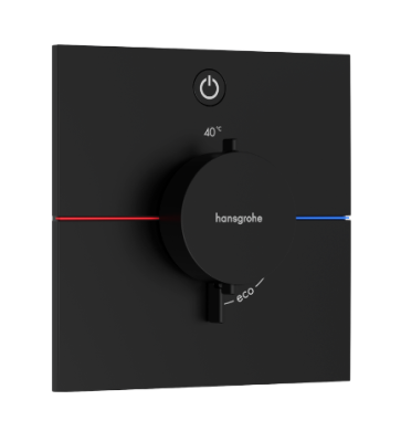 Hansgrohe Showerselect Comfort E  Thermostat For Concealed Installation For 1 Function Matt Black