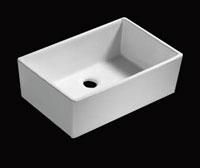 Butler Single Sink Butler White Gloss Interior  600x400x160mm