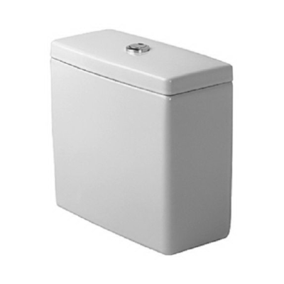 Starck 3 Dual Flush Close Couple Cistern White 