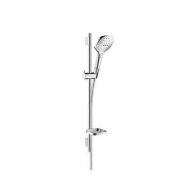 Hansgrohe Raindance Select E Shower Set 120 3Jet With Shower Bar 65 Cm And Soap Dish Chrome