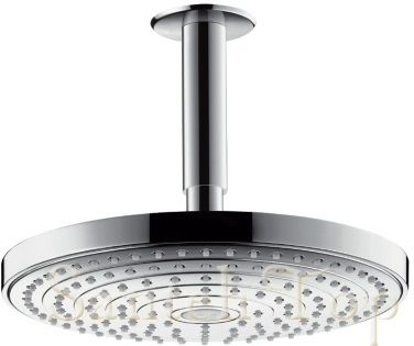 Hansgrohe Raindance Select S Overhead Shower 240 2Jet Ecosmart With Ceiling Connector Chrome