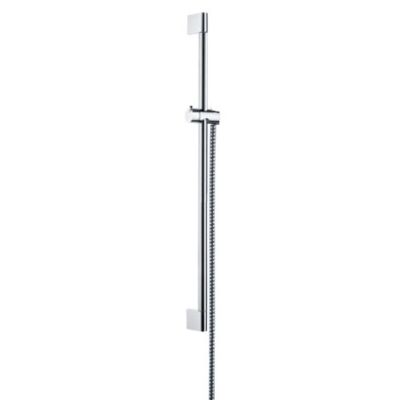 Hansgrohe Unica Shower Bar Crometta 65 Cm With Metaflex Shower Hose 160 Cm Chrome