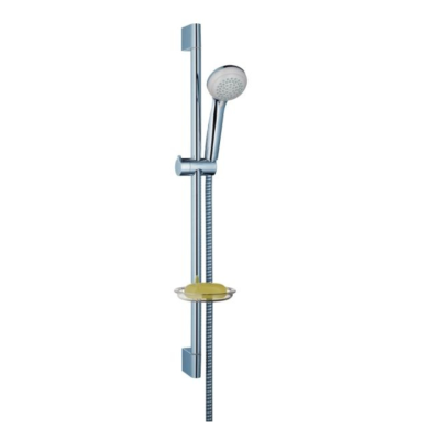 Hansgrohe Crometta 85 Shower Set Vario With Shower Bar 65 Cm And Soap Dish Chrome