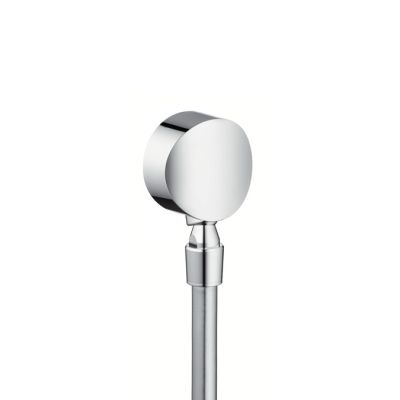 Hansgrohe Fixfit Wall Outlet S With Non-Return Valve And Pivot Joint Chrome